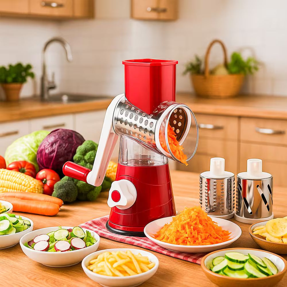 RALLADOR CORTADOR MANUAL 3 EN 1